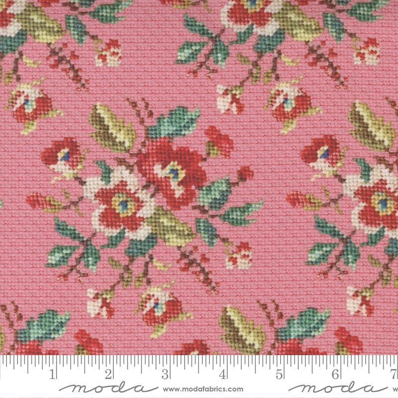 Moda Fabrics Leather Lace Amazing Grace by Cathe Holden 7402 12 Petal