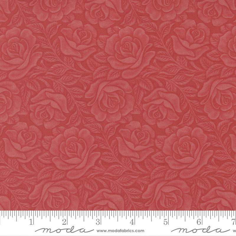 Moda Fabrics Leather Lace Amazing Grace by Cathe Holden 7403 14 Rose