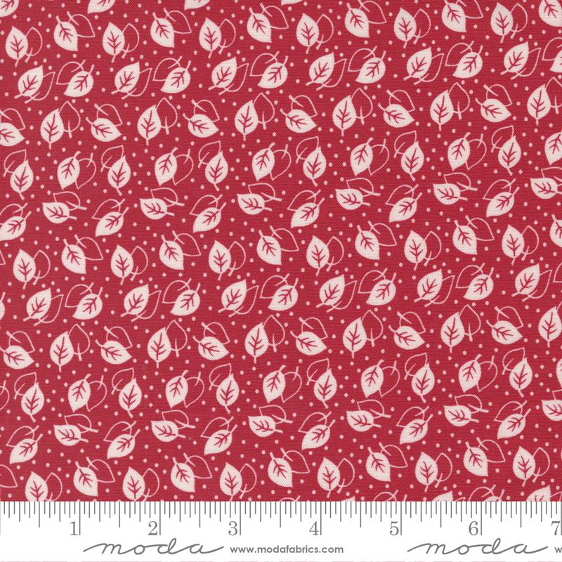 Moda Fabrics Picture Perfect by American Jane Leaf 21806 12 Red