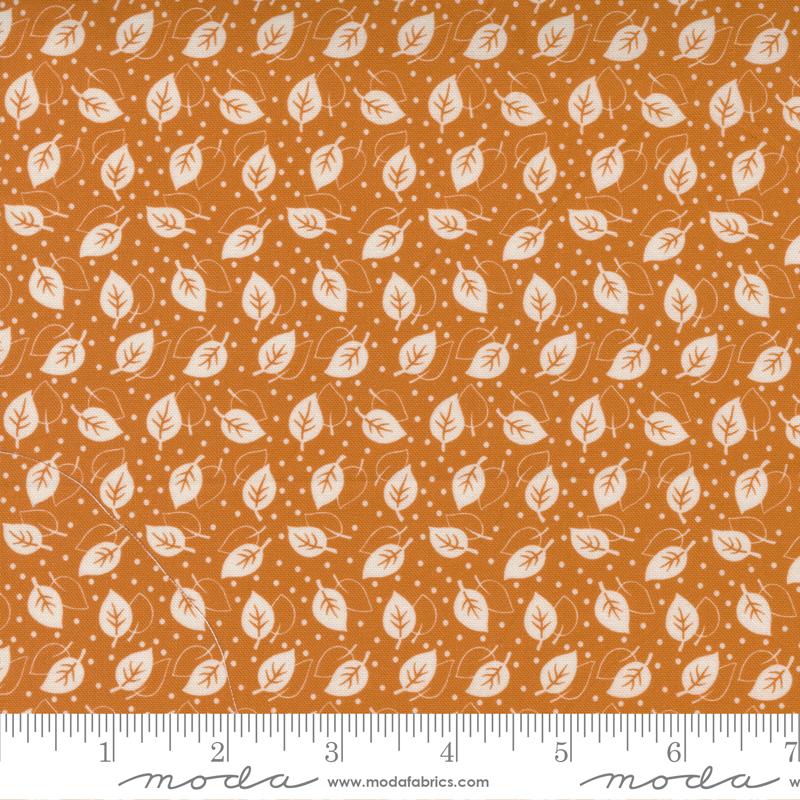 Moda Fabrics Picture Perfect by American Jane Leaf 21806 13 Orange