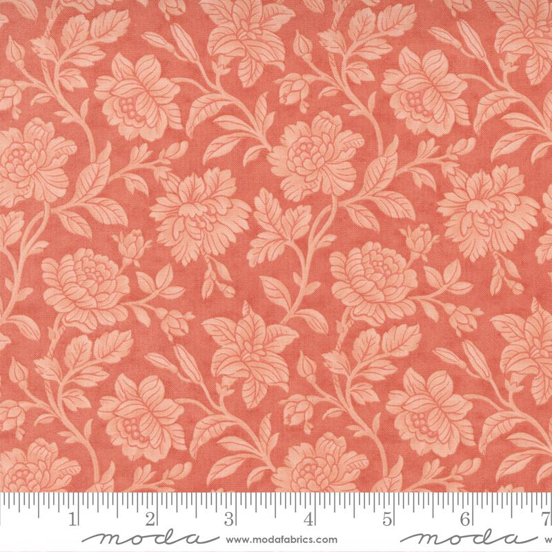 Moda Fabrics Rendezvous by 3 Sisters Lavish Damask 44303 14 Rose