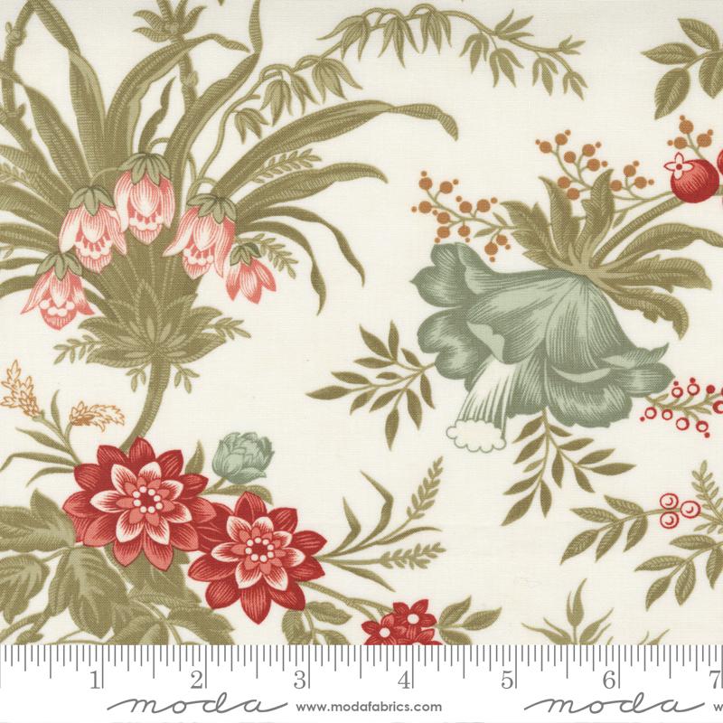 Moda Fabrics Rendezvous by 3 Sisters Romantic Toile 44300 11 Porcelain