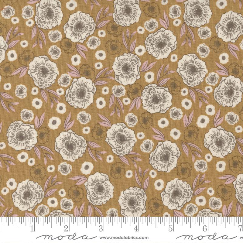 Moda Fabrics Slow Stroll by Fancy That Design House 45544 16 Golden