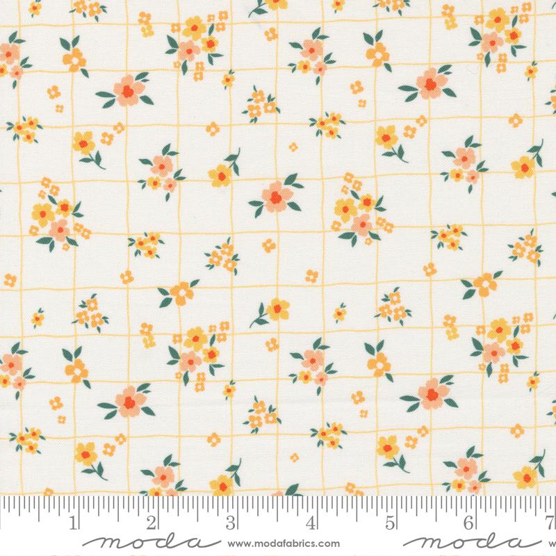 Moda Fabrics Sundance by Crystal Manning Buttercup 11905 11 Cloud