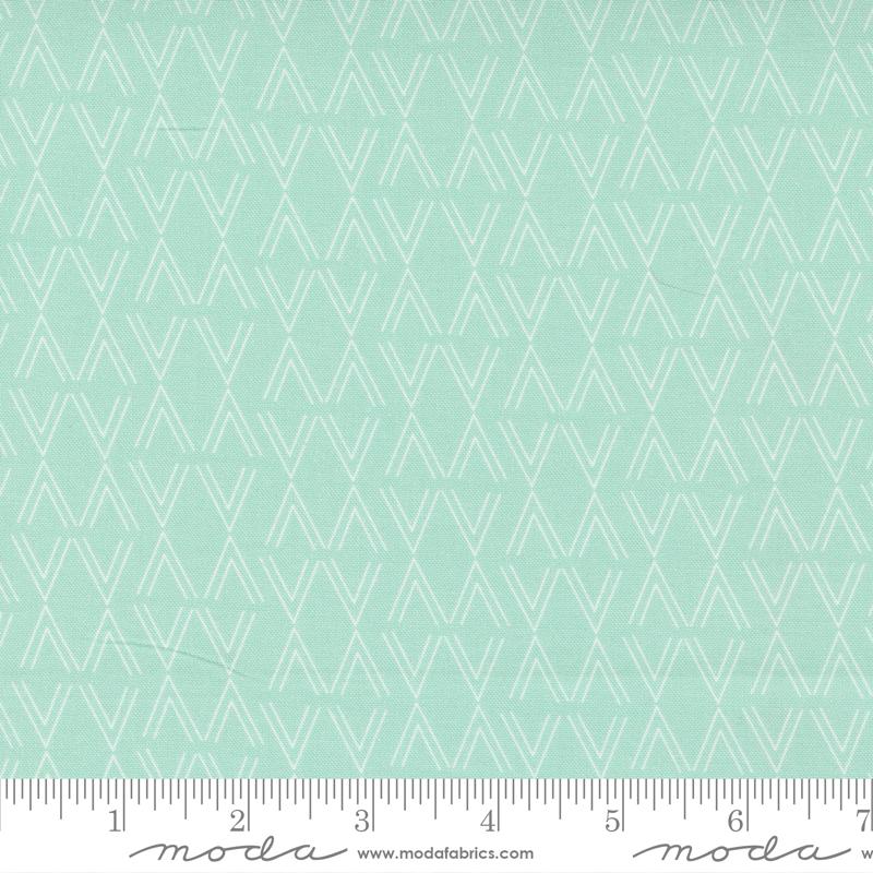 Moda Fabrics Sundance by Crystal Manning Diamonds 11907 18 Mist