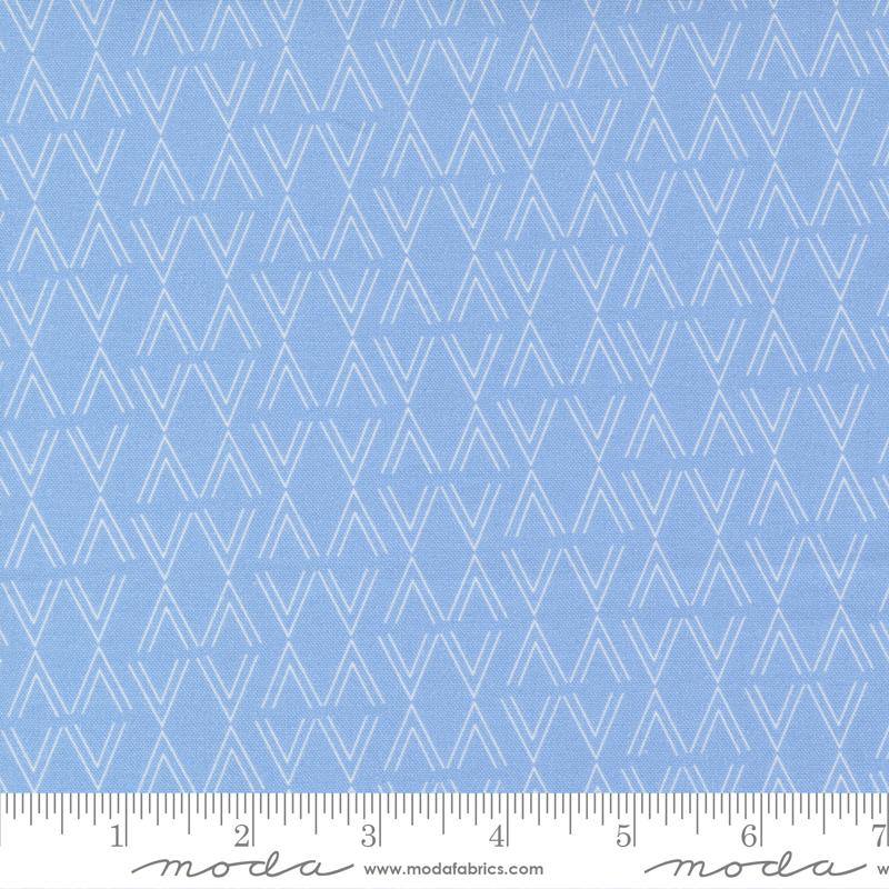 Moda Fabrics Sundance by Crystal Manning Diamonds 11907 23 Sky