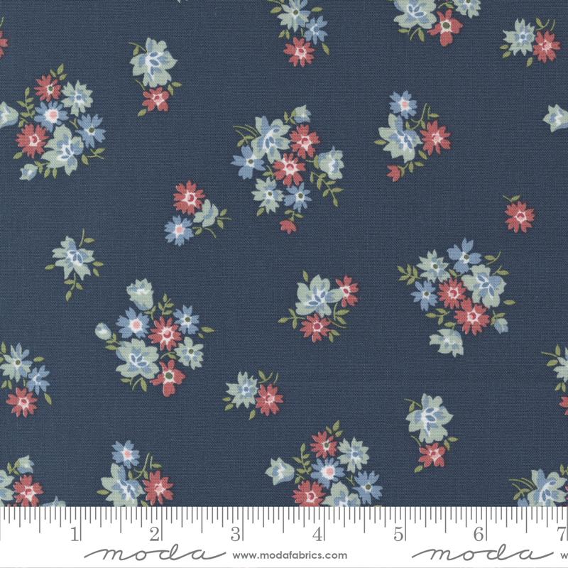 Moda Fabrics Sunnyside by Camille Roskelley Fresh Cuts 55288 13 Navy