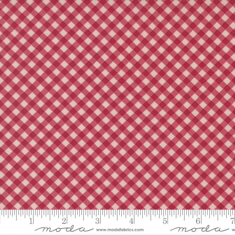 Moda Fabrics Sweet Liberty by Brenda Riddle Designs 18754 17 Red