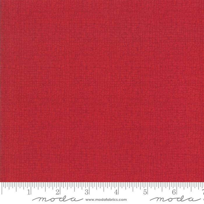 Moda Fabrics Thatched by Robin Pickens 48626 119 Scarlet