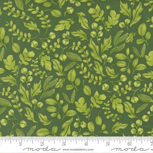 Moda Fabrics Wild Blossoms by Robin Pickens Leafy World 48736 16 Basil