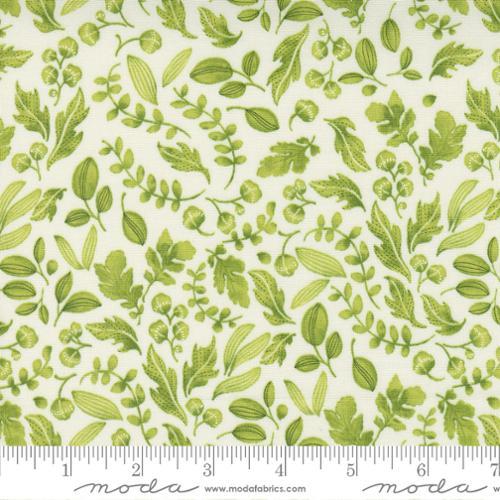 Moda Fabrics Wild Blossoms by Robin Pickens Leafy World 48736 31 Cream Sunlit