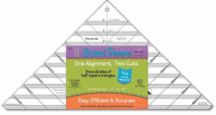New Leaf Stitches Clearly Perfect Slotted Trimmer NLS-CPSTB2