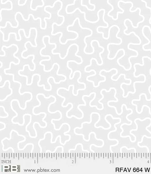 P & B Textiles Rambling Favorites RFAV 00664 W