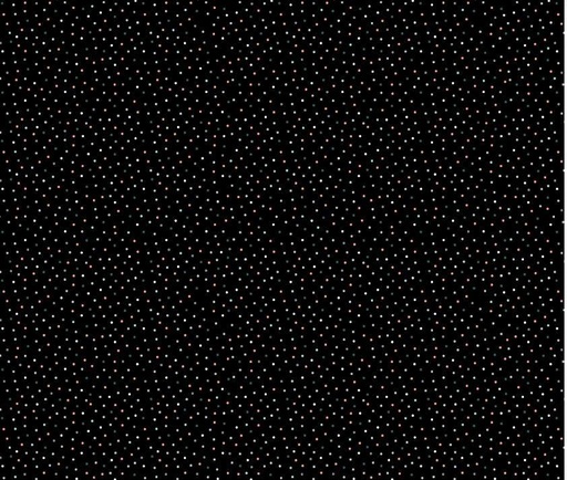 [158679] Poppie Cotton Country Confetti Licorice CC20188 Black
