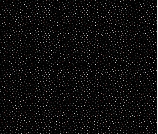 [158679] Poppie Cotton Country Confetti Licorice CC20188 Black