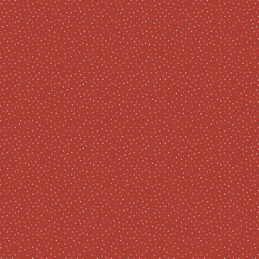 [158674] Poppie Cotton Country Confetti Speckled Hen CC20182 Red