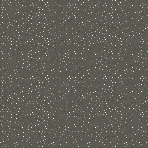 [158678] Poppie Cotton Country Confetti Weathered Wood CC20187 Dark Gray