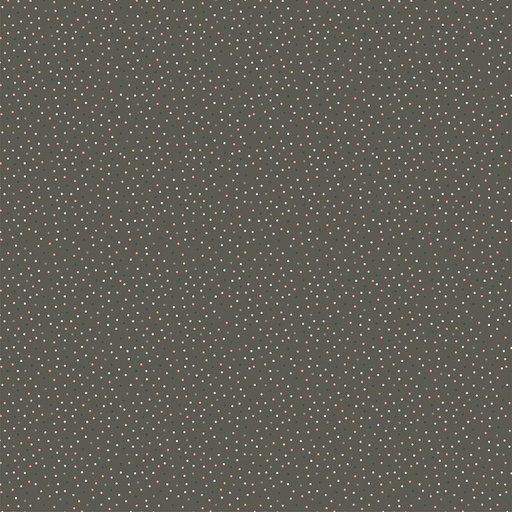 [158678] Poppie Cotton Country Confetti Weathered Wood CC20187 Dark Gray