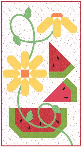 [171020] Riley Blake Designs August Door Banner Kit One in a Melon KTDB 34146