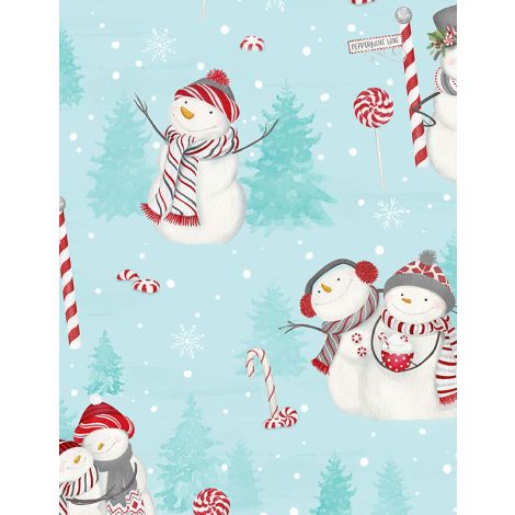 [167739] Wilmington Prints Frosty Merry-Mints by Danielle Leone 27653 439