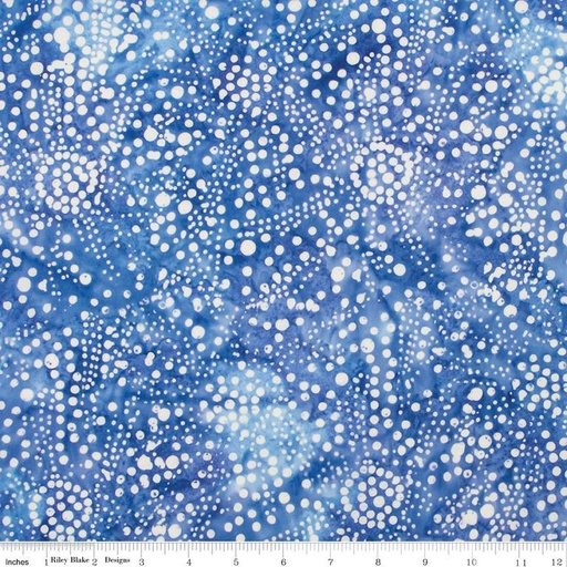 [170326] Riley Blake Designs Expressions Batiks That Summer Feelin' BTAP1224 Bubbly Blue