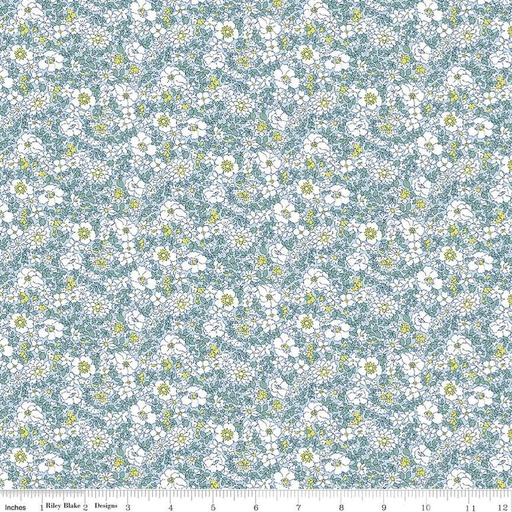 [164165] Riley Blake Designs Flower Show Coastal Walk by Liberty Fabrics Arley Blossom A 01666478A