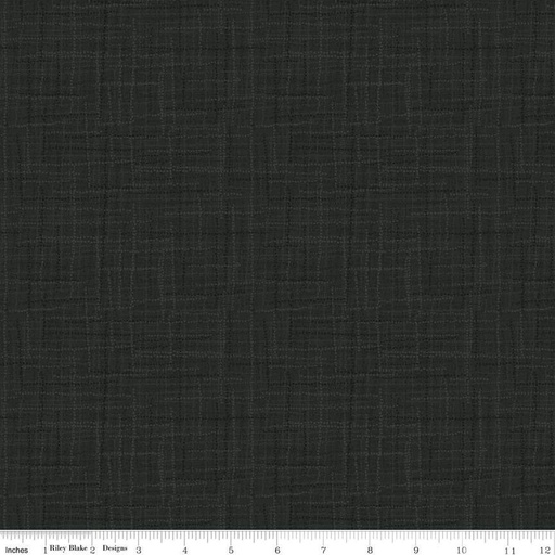 [169807] Riley Blake Designs Grasscloth Cottons C780 Black