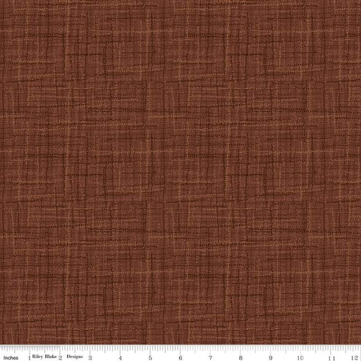 [169808] Riley Blake Designs Grasscloth Cottons C780 Brown