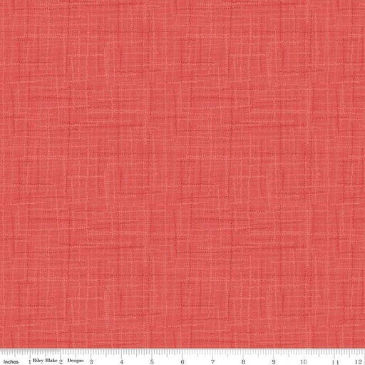 [169812] Riley Blake Designs Grasscloth Cottons C780 Coral