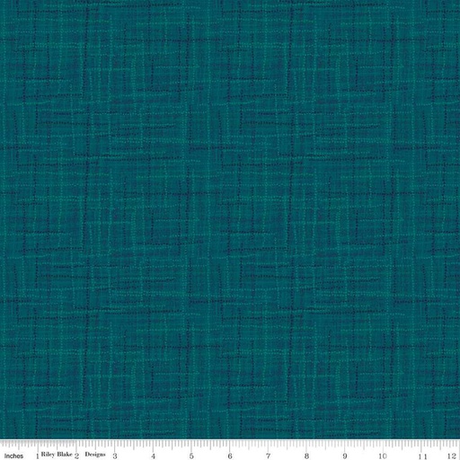 [169815] Riley Blake Designs Grasscloth Cottons C780 Deep Sea