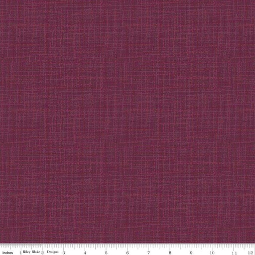 [169823] Riley Blake Designs Grasscloth Cottons C780 Plum