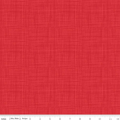 [169833] Riley Blake Designs Grasscloth Cottons C780 Red