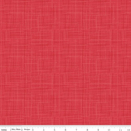 [169824] Riley Blake Designs Grasscloth Cottons C780 Rouge