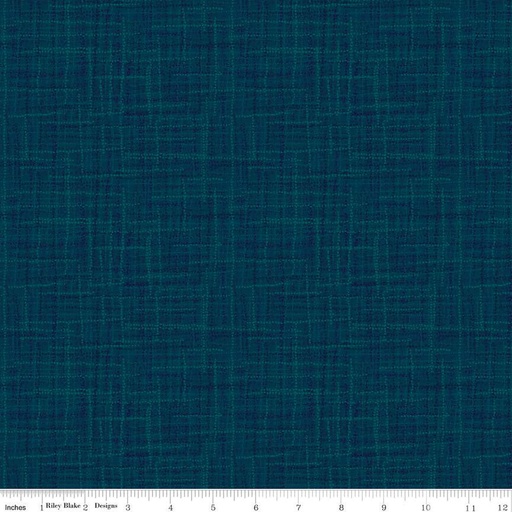 [169830] Riley Blake Designs Grasscloth Cottons C780 Warm Navy