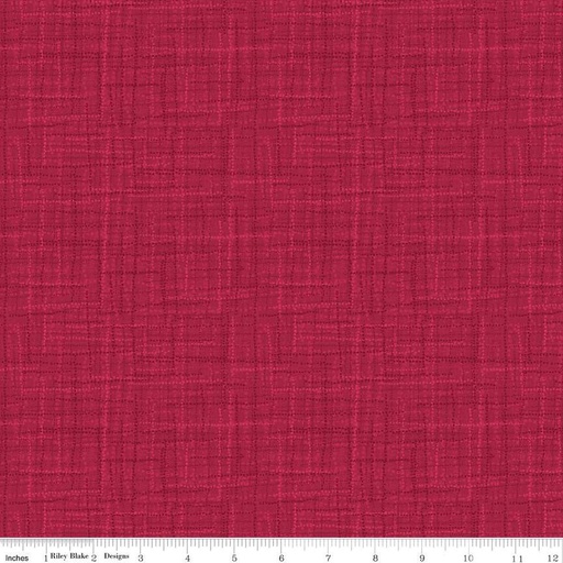 [169831] Riley Blake Designs Grasscloth Cottons C780 Wine