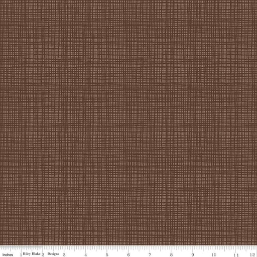 [164372] Riley Blake Designs Texture in Color by Sandy Gervais C610 Chocoalte