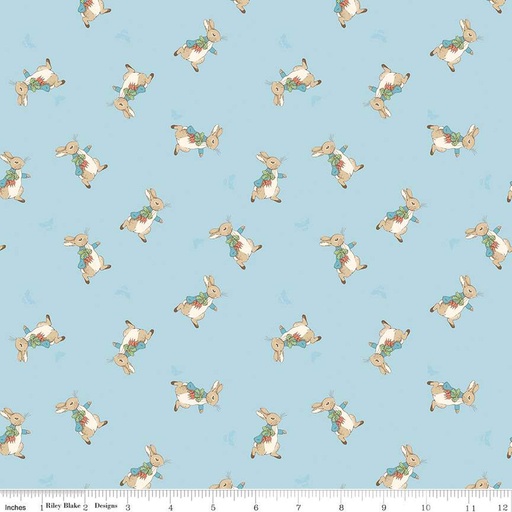 [171009] Riley Blake Designs The Tale of Peter Rabbit C14702 Blue