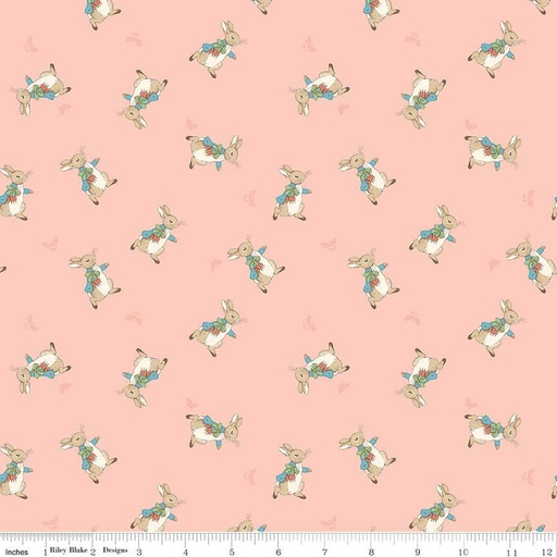 [171010] Riley Blake Designs The Tale of Peter Rabbit C14702 Coral