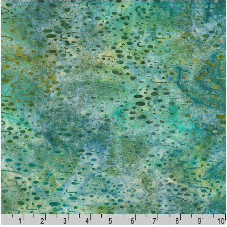 [166951] Robert Kaufman Fabrics Artisan Batiks: Marshland by Lunn Studios AMD 21723 56 Pond