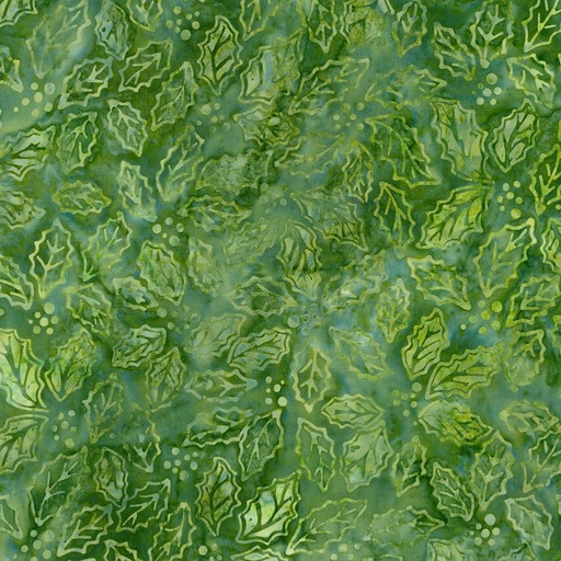 [163294] Robert Kaufman Fabrics Artisan Batiks: Wintergreen by Lunn Studios AMD 21065 240 Holly