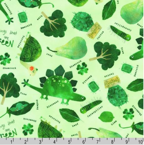 [168533] Robert Kaufman Fabrics Things That Are Colors 22063 7 Green