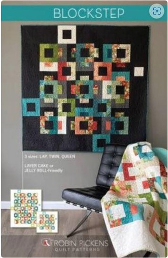 [146161] Robin Pickens Quilt Patterns Blockstep Pattern  RPQP BS104G