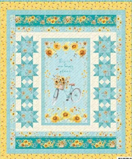 [166987] Sunflower Sweet Quilt Kit