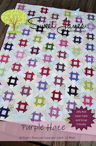 [152771] Sweet Jane Quilting Purple Haze by Sue Pfau SJ 105