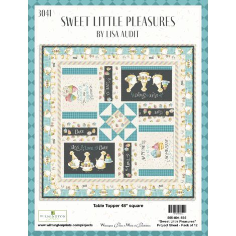 [170697] Sweet Little Pleasures Table Topper Quilt Kit
