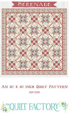 [166258] The Quilt Factory Serenade Pattern by Deb Grogan QF 2208