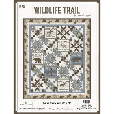 [170698] Wildlife Trail Quilt Kit