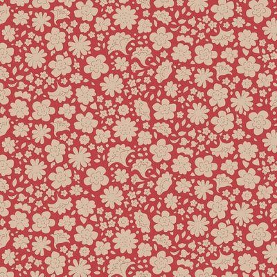 [171384] Tilda Fabrics Creating Memories Carla Red TIL130152