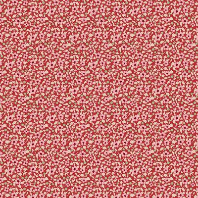 [171383] Tilda Fabrics Creating Memories Brie Red TIL130149