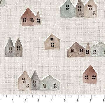 [171354] FIGO Fabrics Winter Dreams 90842 14 Taupe